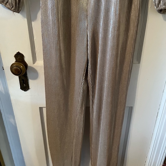 Anthropologie Free People Urban Outfitters Gold Jumpsuit - size small - Picture 3 of 5